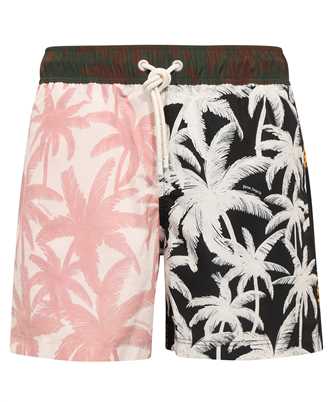 Palm Angels PMFD002R24FAB004 PATCHWORK PALMS Badeshorts