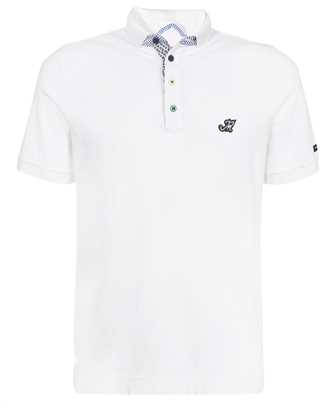 Mason's 2FT3520 PIB15 LEOPARDI IN COTTON DETAILS Polo