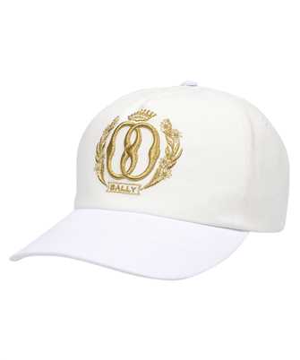 Bally WHA013 CO057 EMBLEM-EMBROIDERED BASEBALL Cap