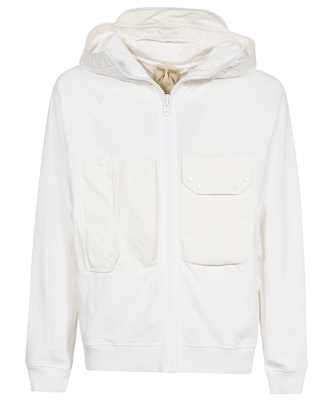 Ten C 23CTCUF02076 A06018 HIGH-NECK ZIP-UP Kapuzen-Sweatshirt