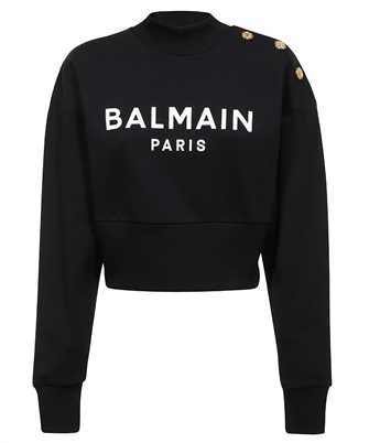 Balmain AF1JO040BB02 BALMAIN PRINT Sweatshirt