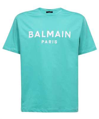 Balmain AH1EG000BB73 STRAIGHT FIT PRINTED T-shirt