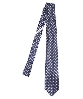 Salvatore Ferragamo 350886 DOBERMANN PRINT SILK Tie