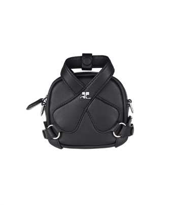 Courreges 422GSA039CR0010 MINI X LOOP LEATHER Tasche