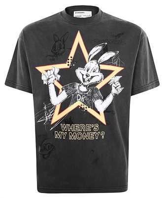 Domrebel CASHBUN T-SHIRT WITH CRYSTAL T-shirt