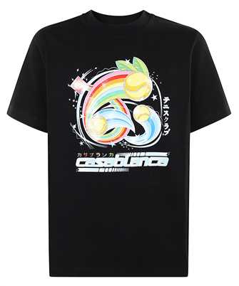 Casablanca M AW25 JTS 001 08 BLACK JERSEY  Tričko