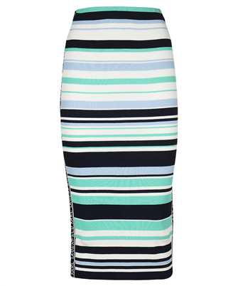 Karl Lagerfeld 215W2007 STRIPED KNITTED PENCIL Skirt