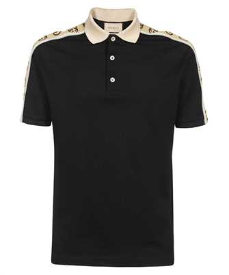 Gucci 598949 XJB0Q INTERLOCKING G STRIPE Polo