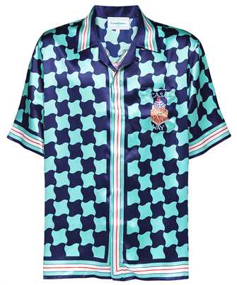 Casablanca MS23 SH 003 13 CUBAN COLLAR Shirt