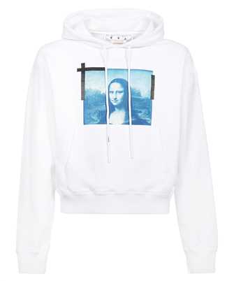 Off-White OMBB037C99FLE005 MONA LISA OVER Kapuzen-Sweatshirt