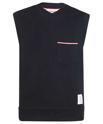 Thom Browne MJV004A J0029 V NECK RINGER Vesta