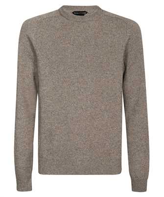 Tom Ford BAK76 TFK410 CASHMERE SADDLE CREW Strick