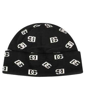 Dolce & Gabbana GXM11T JEMA4 DG INTARSIA-KNIT Cappello