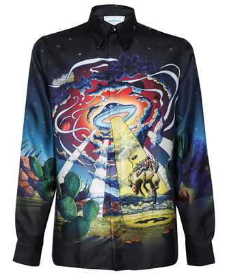 Casablanca MS23 SH 021 01 COWBOY DE L'ESPACE SILK Shirt