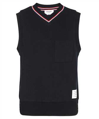 Thom Browne MJV006A J0114 LOGO-PATCH RWB-TRIM Vesta