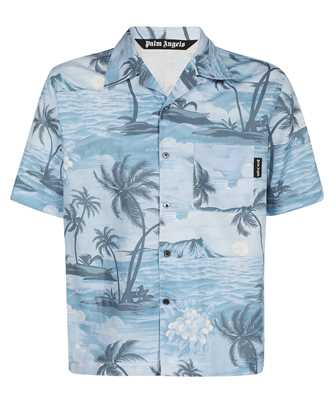 Palm Angels PMGG005S24FAB003 SUNSET BOWLING Camicia