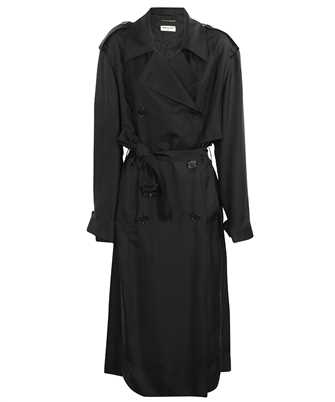 Saint Laurent 651786 Y7C16 SILK SATIN Coat