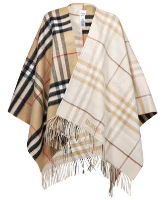 Burberry 8069453 CONTRAST CHECK WOOL CASHMERE Poncho