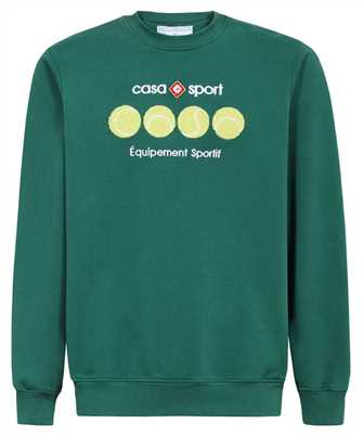 Casablanca MF23 JTP 001 10 CASA SPORT TENNIS BALLS CHENILLE EMBROIDERED Mikina