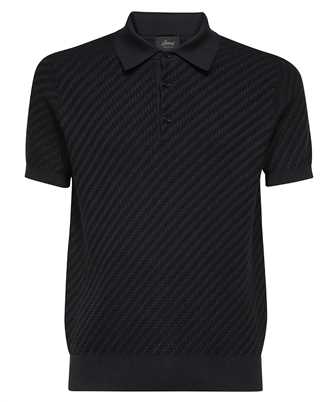 Brioni UMR20O PAK22 STAND 3 BUTTONS KNIT Polo