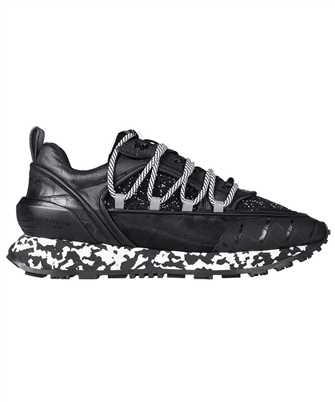 Balmain AM1VI326TSEL RACER-MICRO PEARLS&CALF Sneakers