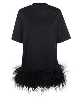 The Attico 260WCA00469 JJJ025MU Feather-trimmed �aty