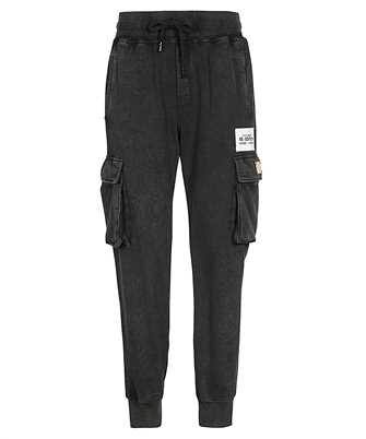 Dolce & Gabbana GV6IHT G7JH6 LOGO-PATCH TAPERED CARGO Trousers