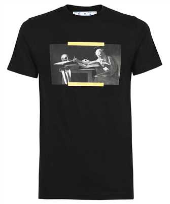 Off-White OMAA027F21JER014 CARAVAGGIO PAINTING S/S SLIM T-Shirt