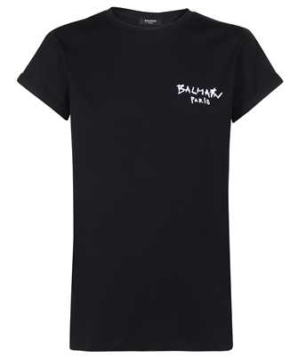 Balmain YF1EF010BB64 FLOCK T-shirt