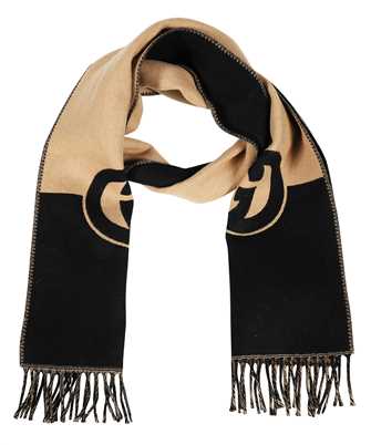 Gucci 715497 4GAAA WOOL WITH INTERLOCKING G Scarf