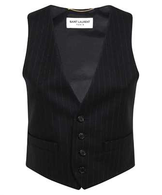 Saint Laurent 754870 Y5H30 STRIPED WOOL Gilet
