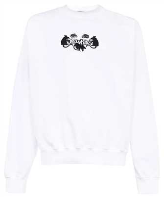 Off-White OMBA054S23FLE002 CAT SKATE Felpa