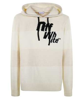 Off-White OMHU033F25KNI001 STAIRWAY LOGO STRIP Knit