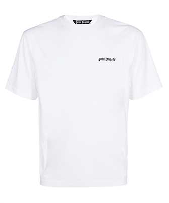 Palm Angels PMAA089F23JER001 EMBROIDERED LOGO SLIM T-shirt