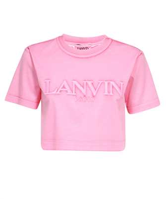 Lanvin RW TS0036 J019 A23 OVERPRINTED CROPPED T-shirt