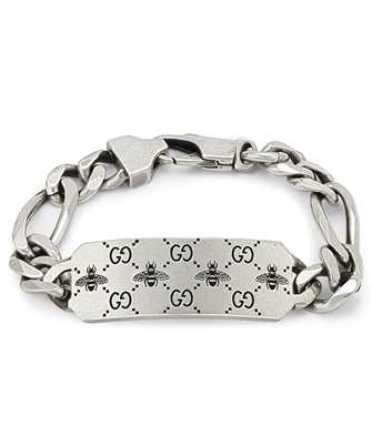 Gucci Jewelry Silver JWL YBA728264001 GG AND BEE ENGRAVED Bracciale