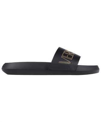 Versace 1008731 1A05626 STUDDED LOGO Slides