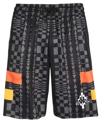 Marcelo Burlon CMVH004S23FAB001 AOP FOLK KAPPA SOCCER Bermuda