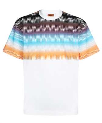 MISSONI US23SL19 CREW-NECK COTTON WITH ZIGZAG PRINT T-shirt