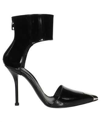 Alexander McQueen 718859 WHJUM PUNK 105MM POINTED-TOE Sandali