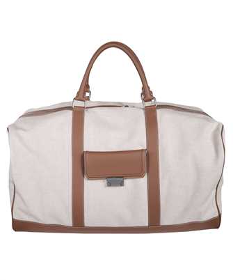 Brett Johnson SS25BAG2CANCRE CANVAS AND LEATHER WEEKENDER Bag