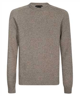 Tom Ford BAK76 TFK410 CASHMERE SADDLE CREW Sveter