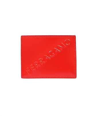 Salvatore Ferragamo 661204 3D SIGNATURE Porta carte di credito