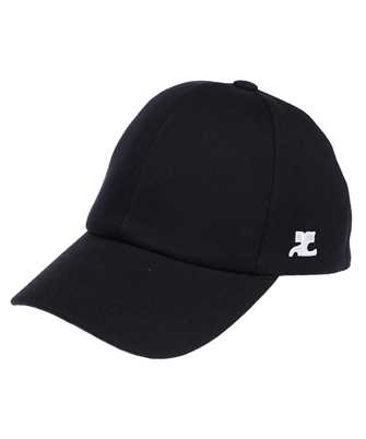 Courreges 123ACT002CO0024 COTTON SIGNATURE Cap