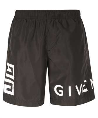 Givenchy BMA00N1453 4G LONG IN NYLON Badeshorts