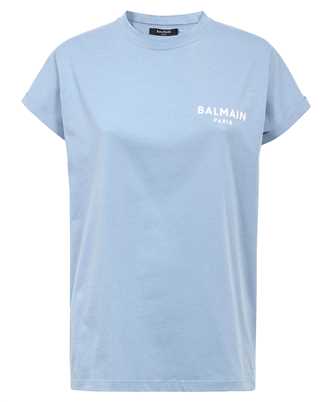 Balmain CF1EF010BB01 FLOCK DETAIL T-shirt