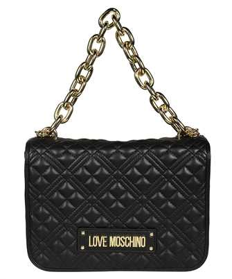 LOVE MOSCHINO JC4028PP1FLA0 QUILTED CHAIN LINK DETAIL SHOULDER Bag