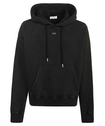 Off-White OMBB085S24FLE010 STAMP MARY SKATE Kapuzen-Sweatshirt