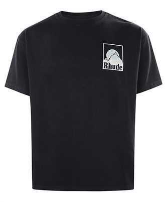 Rhude RHPS25TT03012 MOONLIGHT BADGE Tričko
