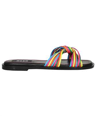 MSGM 3441MDS164 454 MULTICOLOR WOVEN BAND ľapky